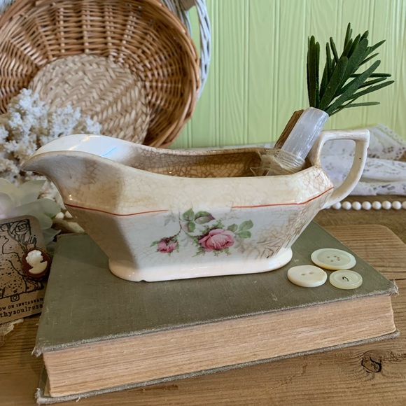 Antique Ceramic Pitcher 🥀 - Picture 2 of 13